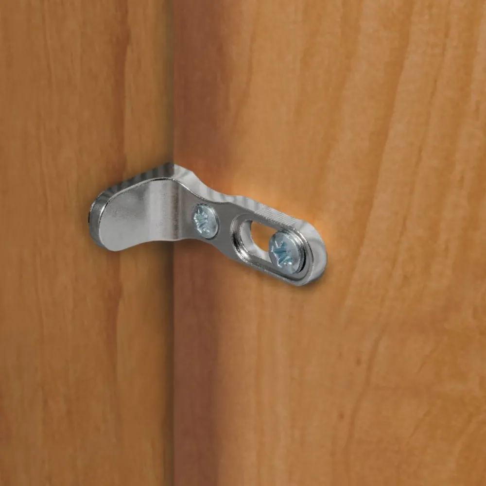 Wohnen Kleiderschränke|Schränke<Glasfront-Schlafzimmerschrank in Dunkelbraun - Hung