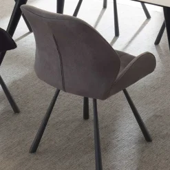 Wohnen Stühle<Günstiger Polsterstuhl modern - Plovema (2er Set)
