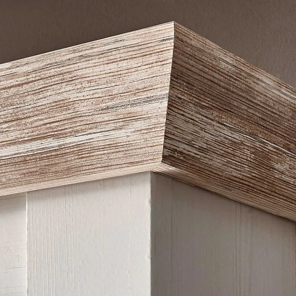 Wohnen Highboards<Günstiges Highboard im Scandi Chic Nedita in Weiß
