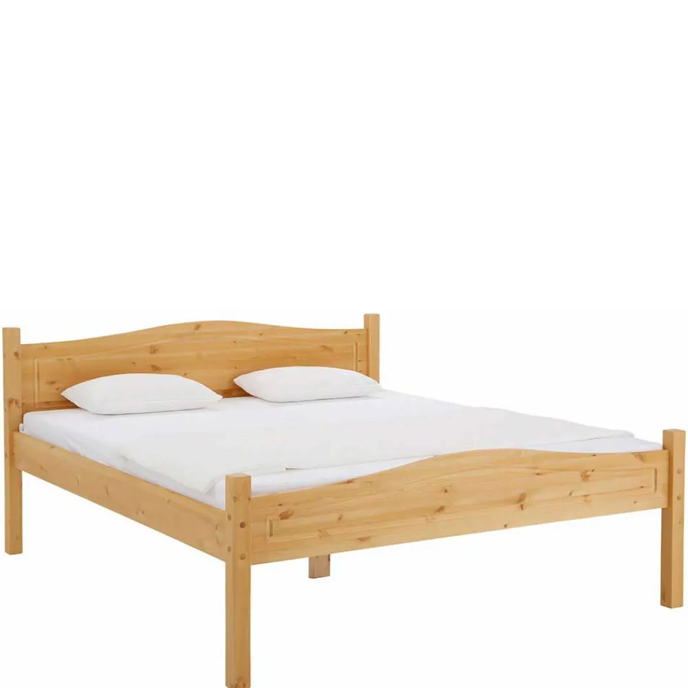 Wohnen Betten<Günstiges Holzbett aus Massivholz Kiefer - Verwego