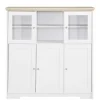 Wohnen Highboards<Günstiges Landhaus Highboard 125x125x35 - Akedra