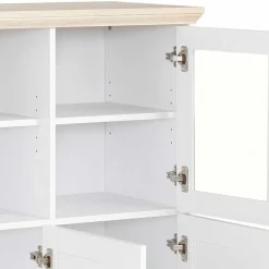 Wohnen Highboards<Günstiges Landhaus Highboard 125x125x35 - Akedra