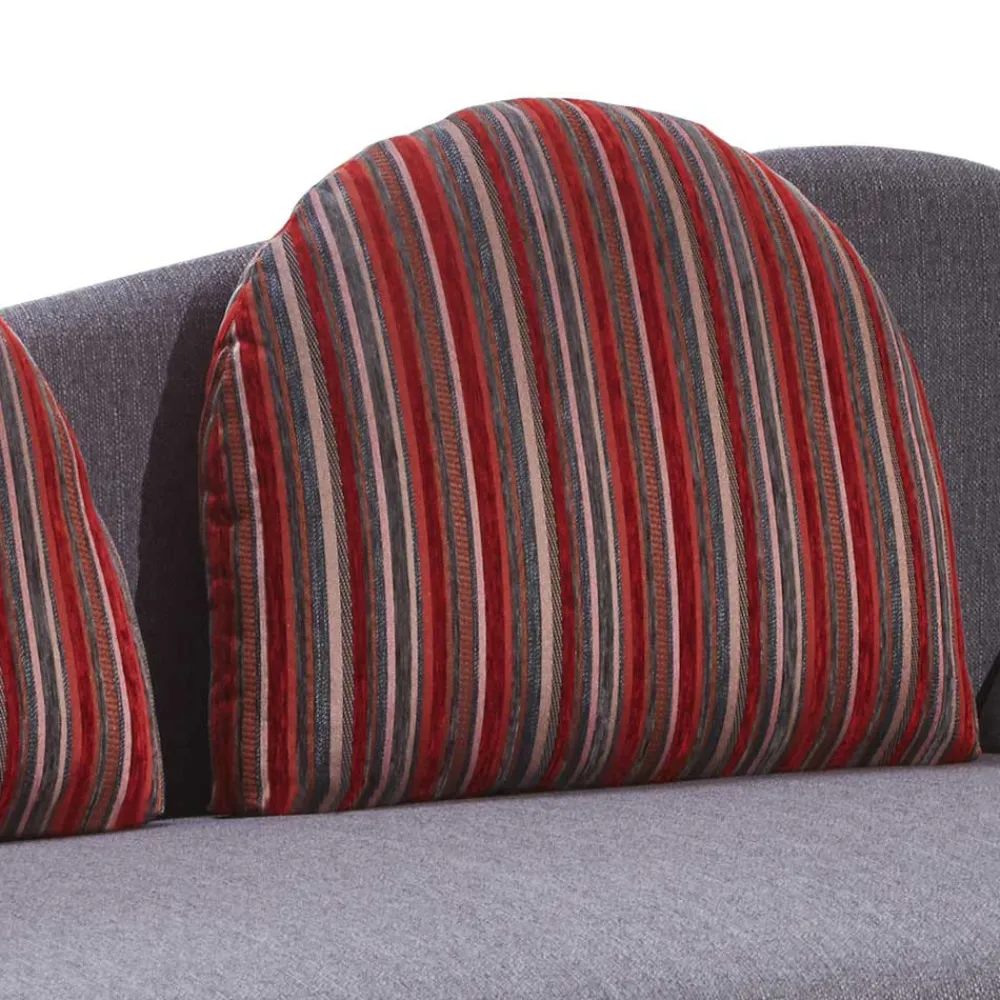 Wohnen Sofas<Graue Federkern Schlafcouch mit Bettkasten - Langos