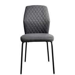 Wohnen Stühle<Graue Stoffstühle modern - Lenox (4er Set)