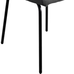 Wohnen Stühle<Graue Stoffstühle modern - Lenox (4er Set)