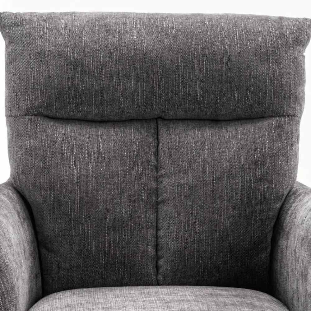 Wohnen Stühle<Grauer Tischsessel mit Federkern - Cregorian (2er Set)