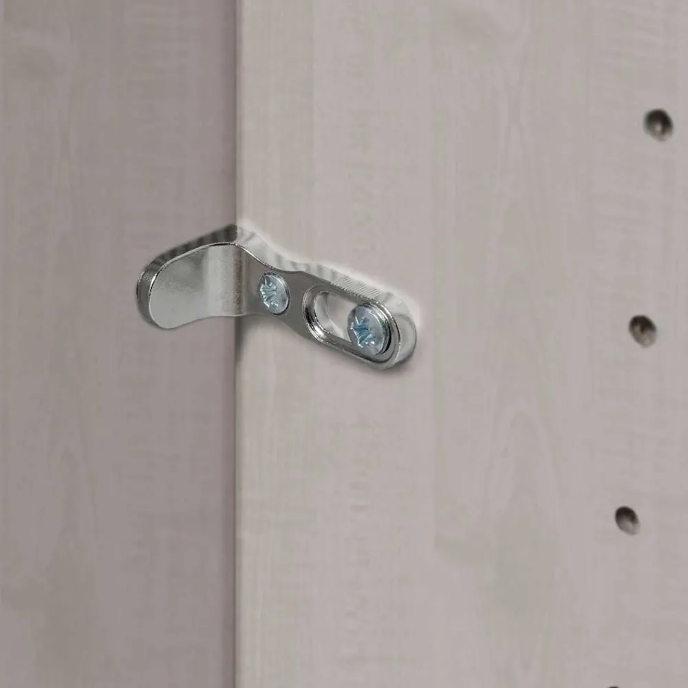 Wohnen Kleiderschränke<Graugrüner Kombi-Kleiderschrank 200 cm breit - Rajavo