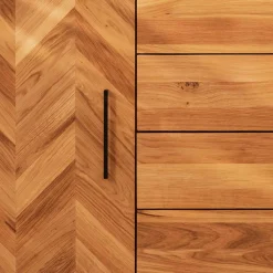 Wohnen Sideboards<Große Kombi-Kommode mit Fischgrät Muster - Kerfa