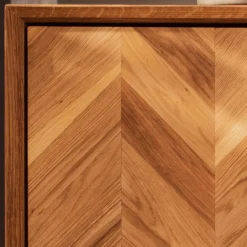 Wohnen Sideboards<Große Kombi-Kommode mit Fischgrät Muster - Kerfa