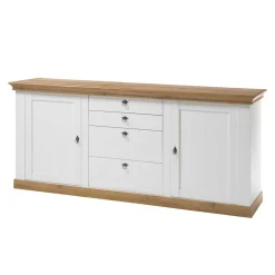 Wohnen Sideboards<Große Landhaus Anrichte zweifarbig - Diatara