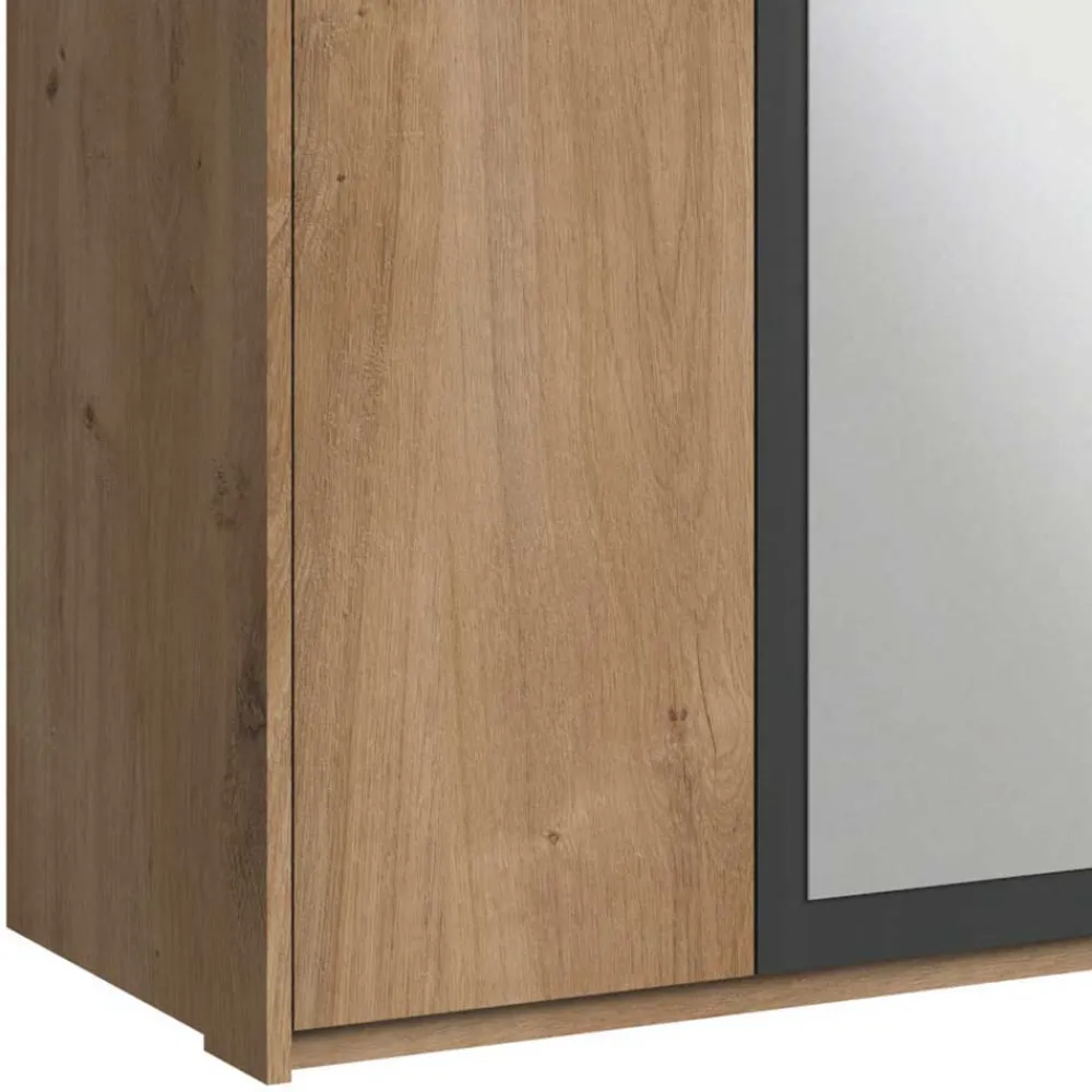 Wohnen Kleiderschränke|Schränke<Großer Kleiderschrank 270 cm mit acht Türen - Ayla