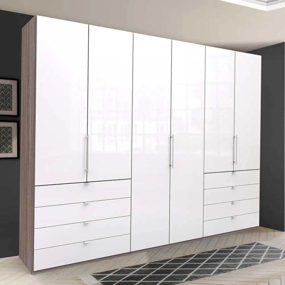 Wohnen Kleiderschränke|Schränke<Großer Schlafzimmer Kombi-Schrank Made in Germany - Empresian
