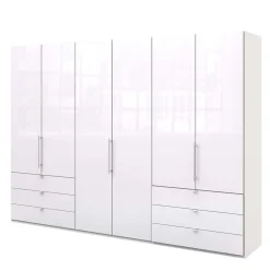 Wohnen Kleiderschränke<Großer Schrank fürs Schlafzimmer in Weiß - Dolienca