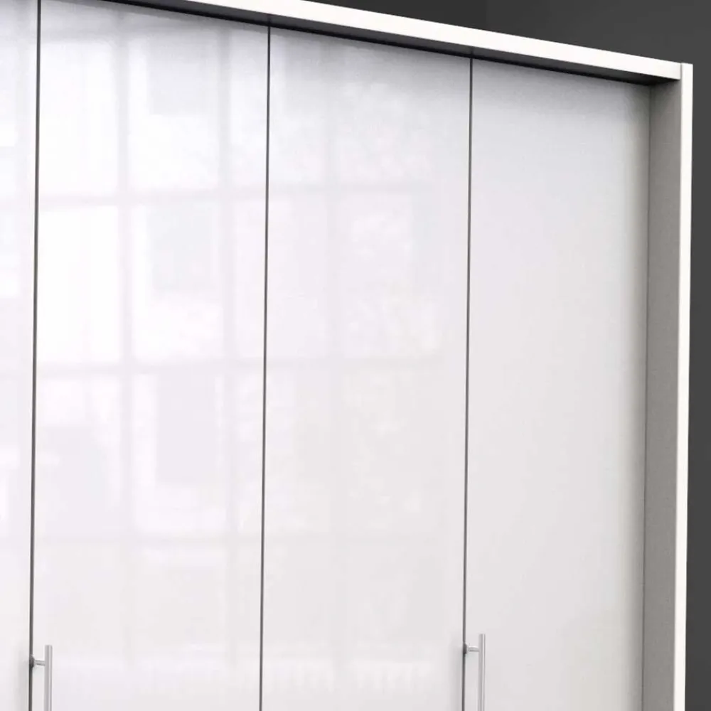 Wohnen Kleiderschränke<Großer Schrank fürs Schlafzimmer in Weiß - Dolienca