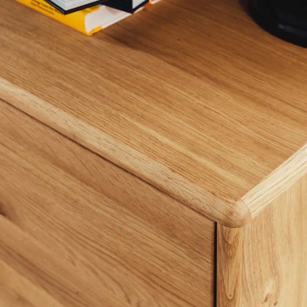 Wohnen Sideboards|Highboards<Großes Highboard mit Metall Bügelgestell - Flacona