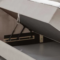 Wohnen Betten<H3 Komplettbett mit Bettkasten in Hellbraun - Furcia