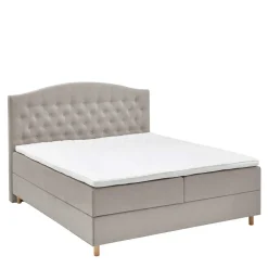 Wohnen Betten<H3 Komplettbett mit Bettkasten in Hellbraun - Furcia