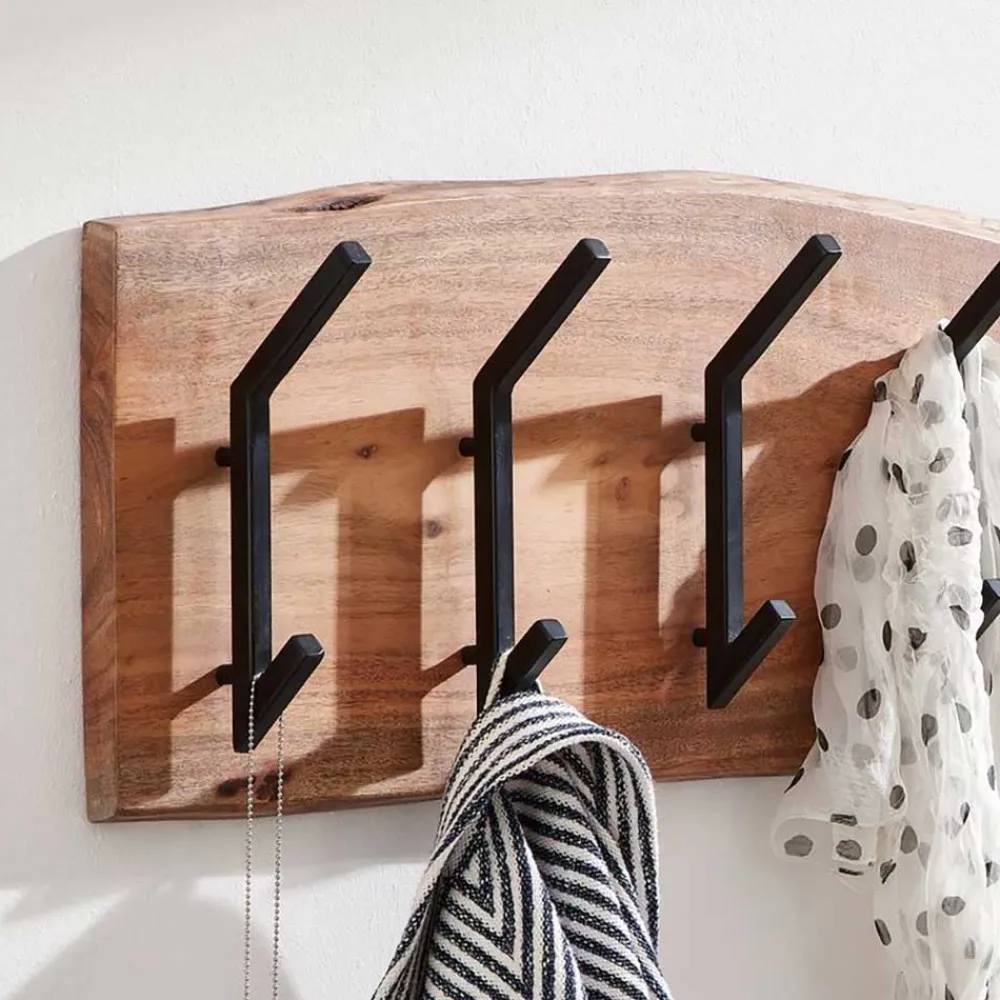 Wohnen Garderoben<Hakenleiste aus Akazie Living Edge - Ralfiago