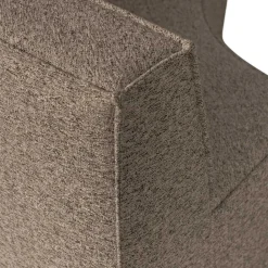 Wohnen Sitzbank<Halbrundes Esstisch-Sofa in Dunkelbraun - Sentiagamo