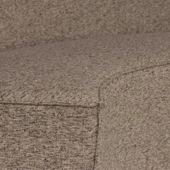 Wohnen Sitzbank<Halbrundes Esstischsofa in Dunkelbraun - Sentiagamo