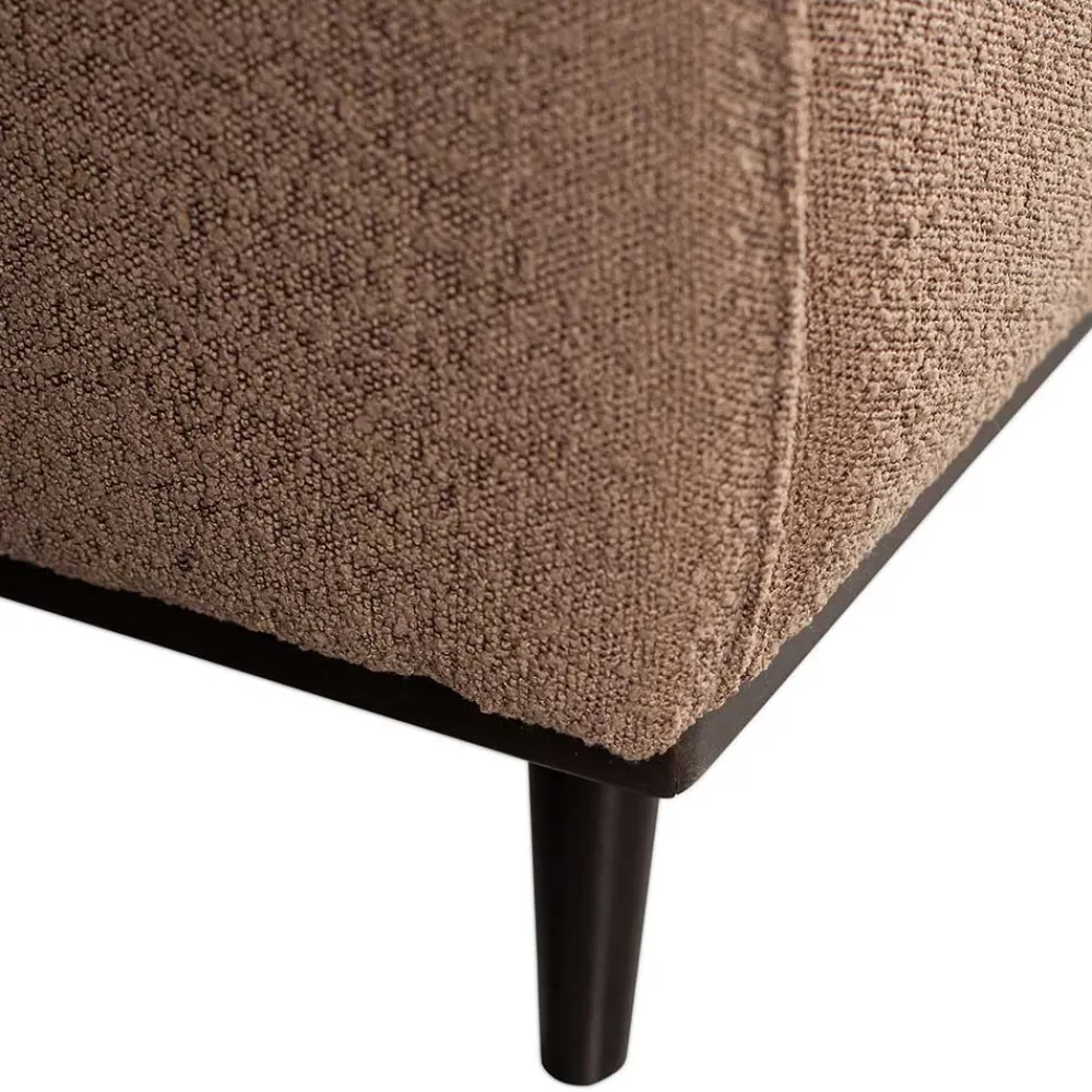 Wohnen Sessel<Hellbrauner Boucle Sessel mit Federkern - Bratannio