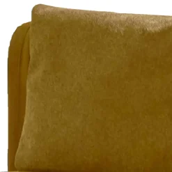 Wohnen Sessel<Hellbrauner Wohnzimmersessel aus Velours - Zynadon