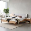 Wohnen Betten<Helles Bett aus geölter Eiche modern - Fachet