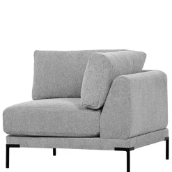 Wohnen Sofas<Hellgraue Wohnlandschaft aus Modulen - Horedion (fünfteilig)