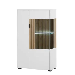 Wohnen Wohnwände<Highboard & TV Lowboard & Wandboard Set - Nenaloro (dreiteilig)