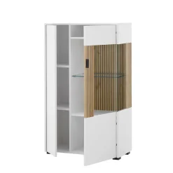 Wohnen Wohnwände<Highboard & TV Lowboard & Wandboard Set - Nenaloro (dreiteilig)
