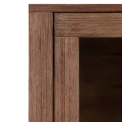 Wohnen Highboards|Vitrinen<Highboard aus Akazie Massivholz und Glas - Ruffes