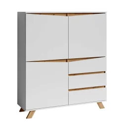 Wohnen Highboards<Highboard im Skandinavischen Wohnstil - Cady