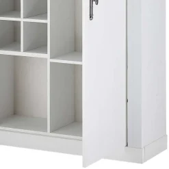 Wohnen Highboards<Highboard in weißer Holzoptik Pinie - Liancos