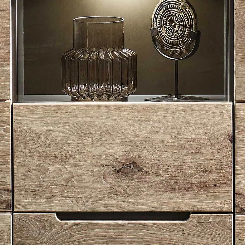 Wohnen Highboards<Highboard mit 3 Türen & 2 Schubladen - Zelio