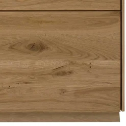 Wohnen Vitrinen|Schränke<Highboard mit Glaseinsatz aus Wildeiche massiv - Millena