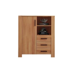 Wohnen Highboards<Highboard Mosniak aus Kernbuche Massivholz