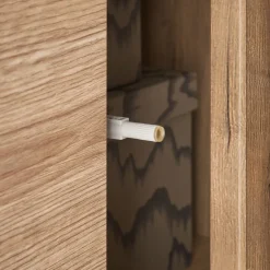 Wohnen Highboards<Highboard Vitrine in Eiche Dekor - Brocus