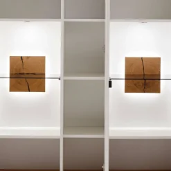 Wohnen Highboards|Vitrinen<Highboard Vitrine in Soft White und Wildeiche - Yordyn