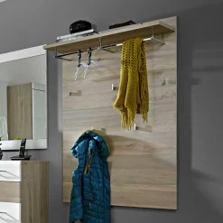 Wohnen Garderoben<Hängegarderobe Brosgo in Silbereiche