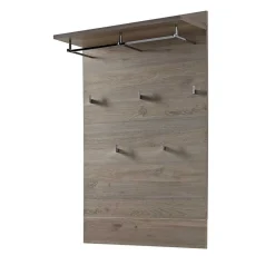 Wohnen Garderoben<Hängegarderobe Brosgo in Silbereiche