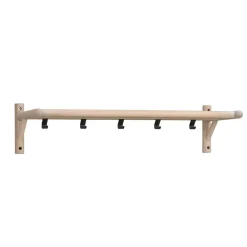 Wohnen Garderoben<Hängegarderobe in Eiche White Wash - Ulvinzo