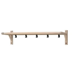 Wohnen Garderoben<Hängegarderobe in Eiche White Wash - Ulvinzo