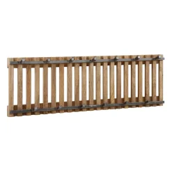 Wohnen Garderoben<Hängegarderobe in Mangoholz Sandfarben - Imparacta