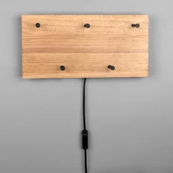 Wohnen Garderoben<Hängegarderobe mit LED Beleuchtung - Estagel