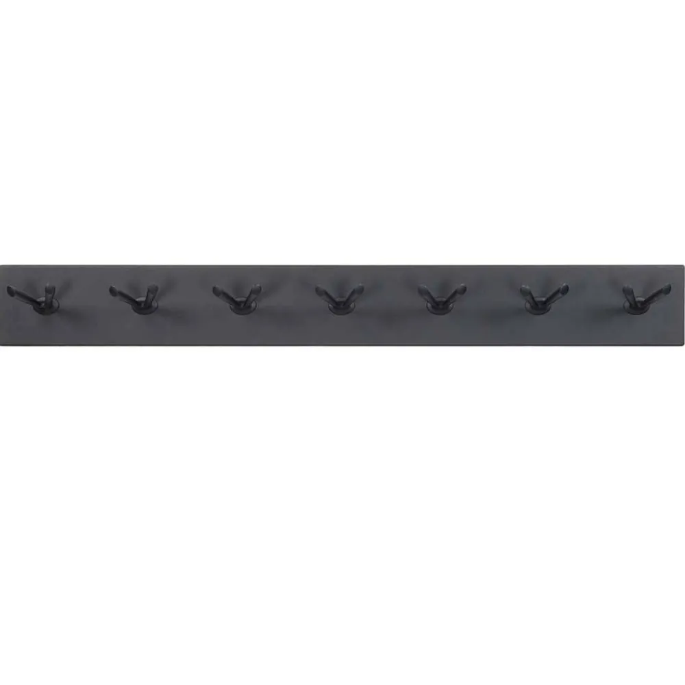 Wohnen Garderoben<Hängegarderobe Stahl Hakenleiste mit 14 Haken - Colore