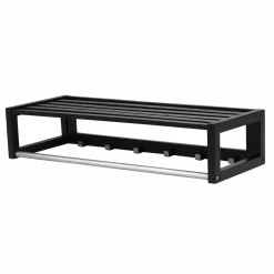 Wohnen Garderoben<Hängende Garderobe in Schwarz - Geskan