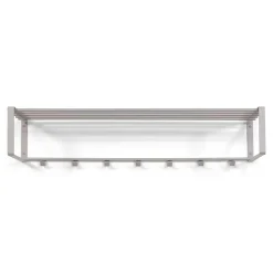 Wohnen Garderoben<Hängende Stahlgarderobe in Taupe - Satroni