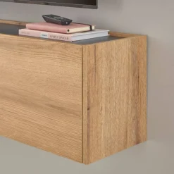 Wohnen Wohnwände<Hängende TV Anbauwand Set - Colomania (fünfteilig)
