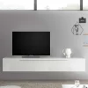 Wohnen Tv & Hifi-Möbel|Lowboards<Hängendes Lowboard in Weiß Hochglanz - Dalunzio