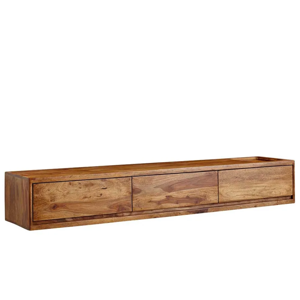 Wohnen Tv & Hifi-Möbel|Lowboards<Hängendes TV Lowboard mit drei Schubladen - Baham